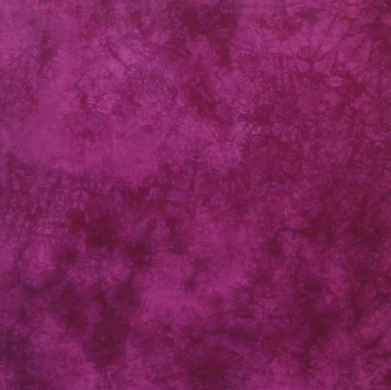 15 piece gradient 5 colors in 3 shades each Pink and purple hand dyed fabric bundle