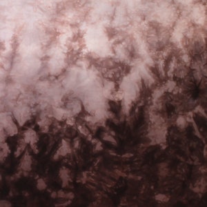 Hand dyed brown cotton quilt fabric in a complex gradation of browns from mink to deep brown Fat quarter
