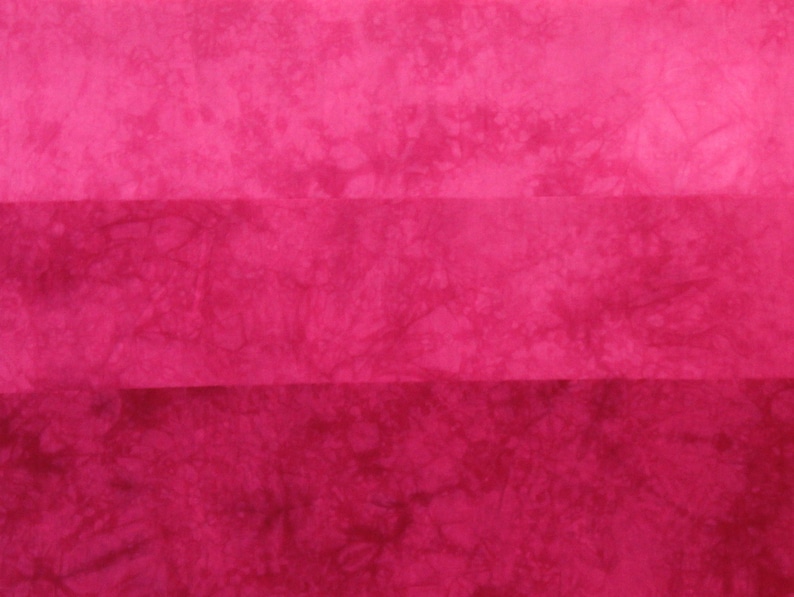 15 piece gradient 5 colors in 3 shades each Pink and purple hand dyed fabric bundle