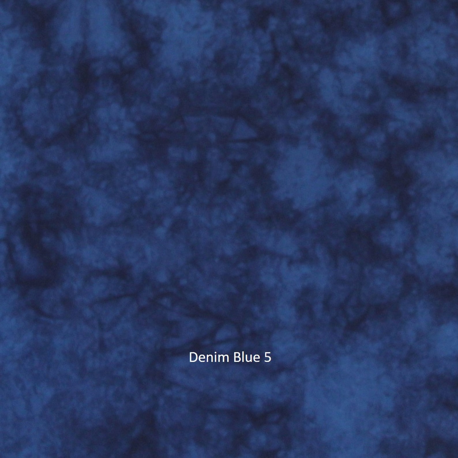 Hand Dyed Deep Blue Cotton Quilt Fabric Bundle Fat Quarters Etsy