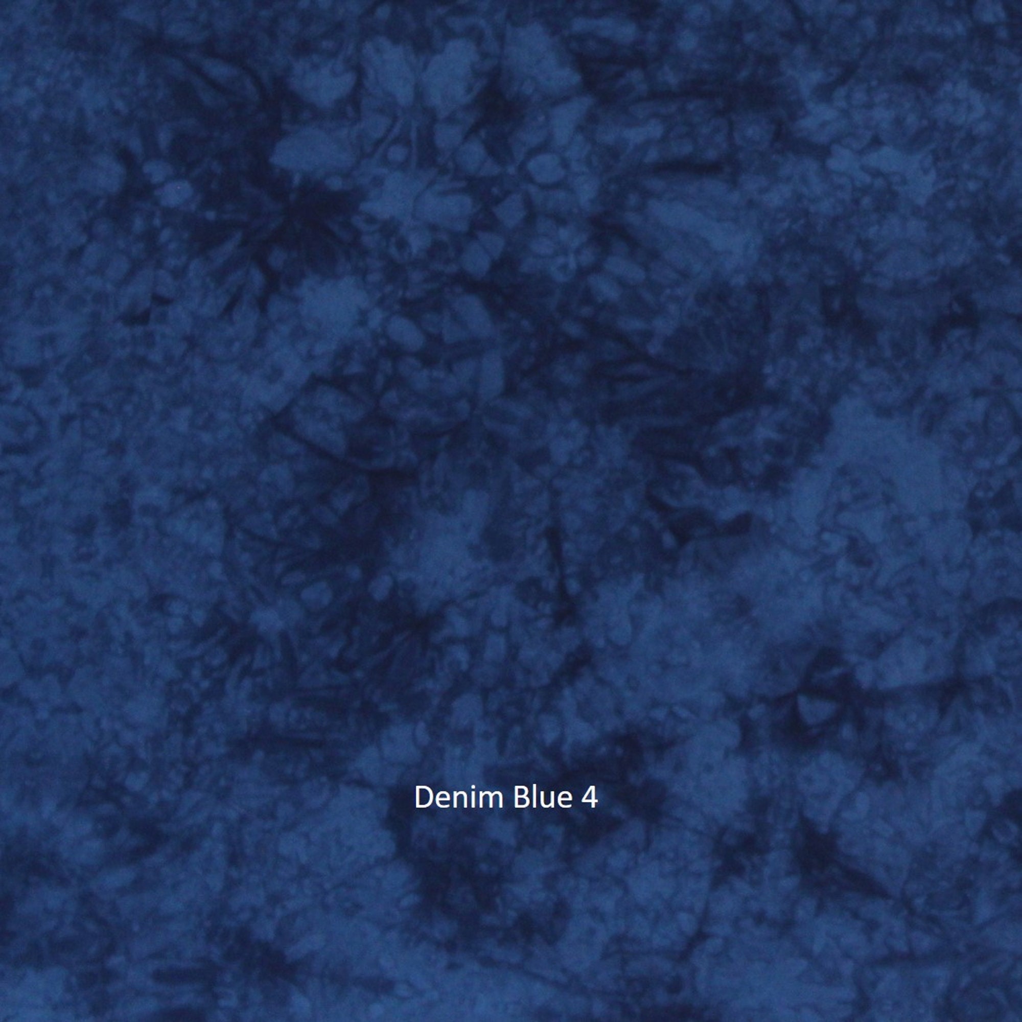 Hand Dyed Deep Blue Cotton Quilt Fabric Bundle Fat Quarters | Etsy