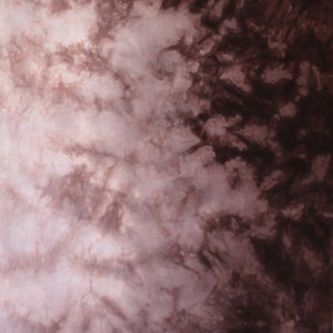 Hand dyed brown cotton quilt fabric in a complex gradation of browns from mink to deep brown Half yard A (36x21)