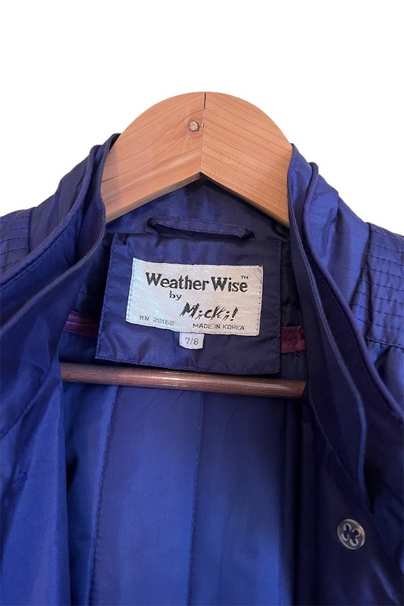 All Weather, Purple Vintage Coat - image 7