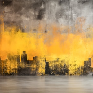 Yellow Theater Portrait Digital Backdrop Urban Studio Photography Background Senior Backdrop Yellow Stage Digital Photo Digital Background