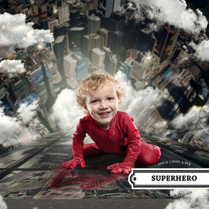 Superhero Digital Background City Skyscraper Backdrop Woman Man Photoshop Background Comics Super Hero Composite Building Backdrop Superhero