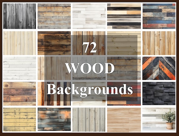 Wood 72 wall backgrounds digital wooden panel backdrops texture background Intuitive photography backgrounds product template wooden paper
