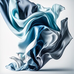 Flowing Silk Digital Backdrop Overlay BLUE Silk Digital Backdrops for Photoshop Maternity Digital Backdrop Overlays Silk Fabric Backdrop