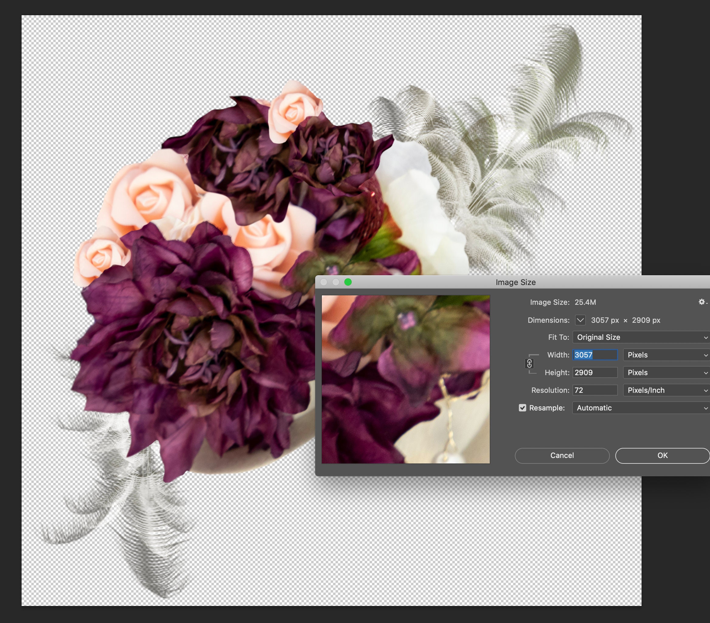 Floral Fascinator Hat Overlay, Photoshop Composite (digital) - Etsy