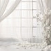 Backlit Window Digital Backdrop White Room Photoshop Overlays Portrait ...