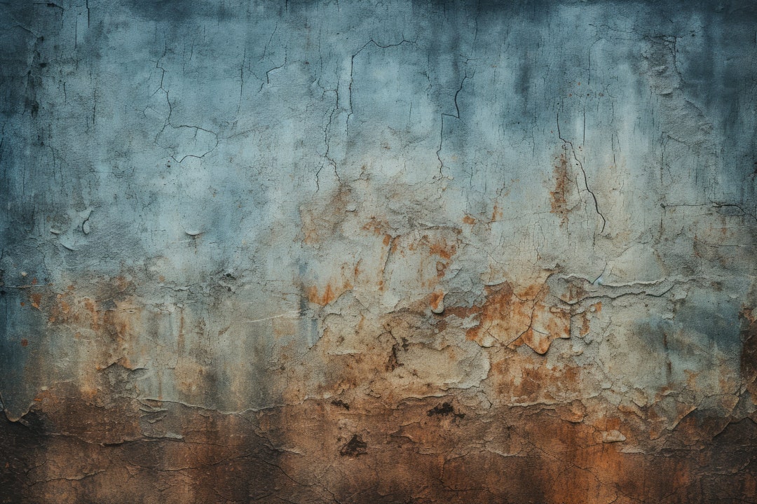 Digital Background Blue Torn Backdrop Urban Studio Portrait Photography ...