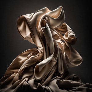 Flowing Silk Digital Backdrop Overlay Silk Tan Digital Backdrops for Photoshop Maternity Digital Backdrops Overlays Silk Fabric Backdrop