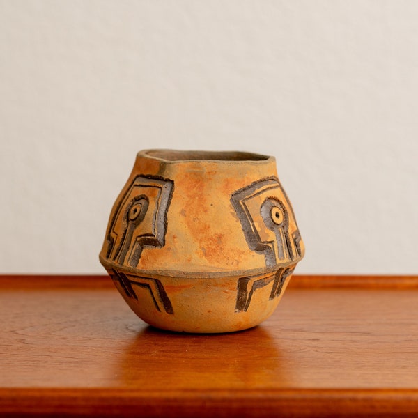 Vintage Paolo Soleri Studio Made Arcosanti Ceramic Pottery Vase