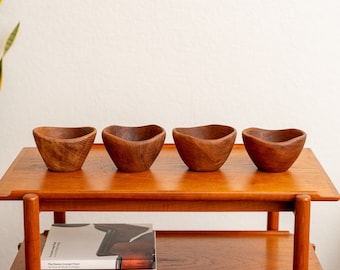 Vintage Teak Salad Bowls