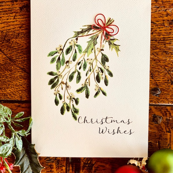 Watercolor Christmas Cards - Etsy