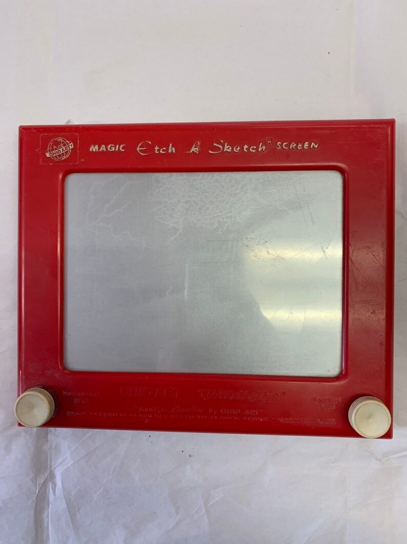 vintage etch a sketch