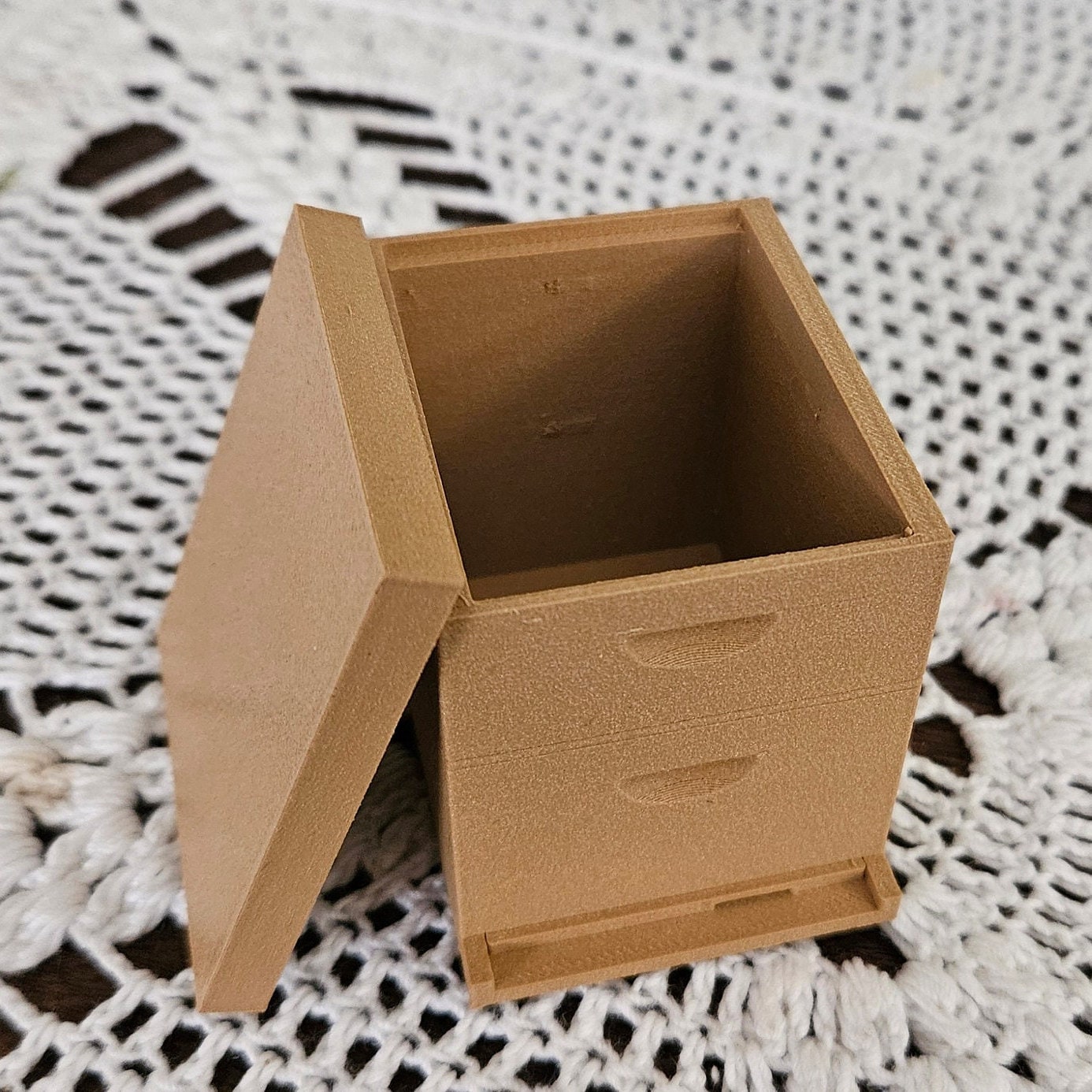 Mini Bee Hive Gift Box | Desk Display | Beekeeper Gift | Decorative ...