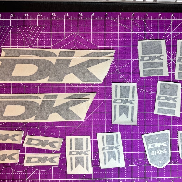 DK Frame Decal Set