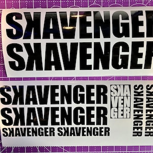 S/&M Speedwagon Frame Decal Set with Fork Decals