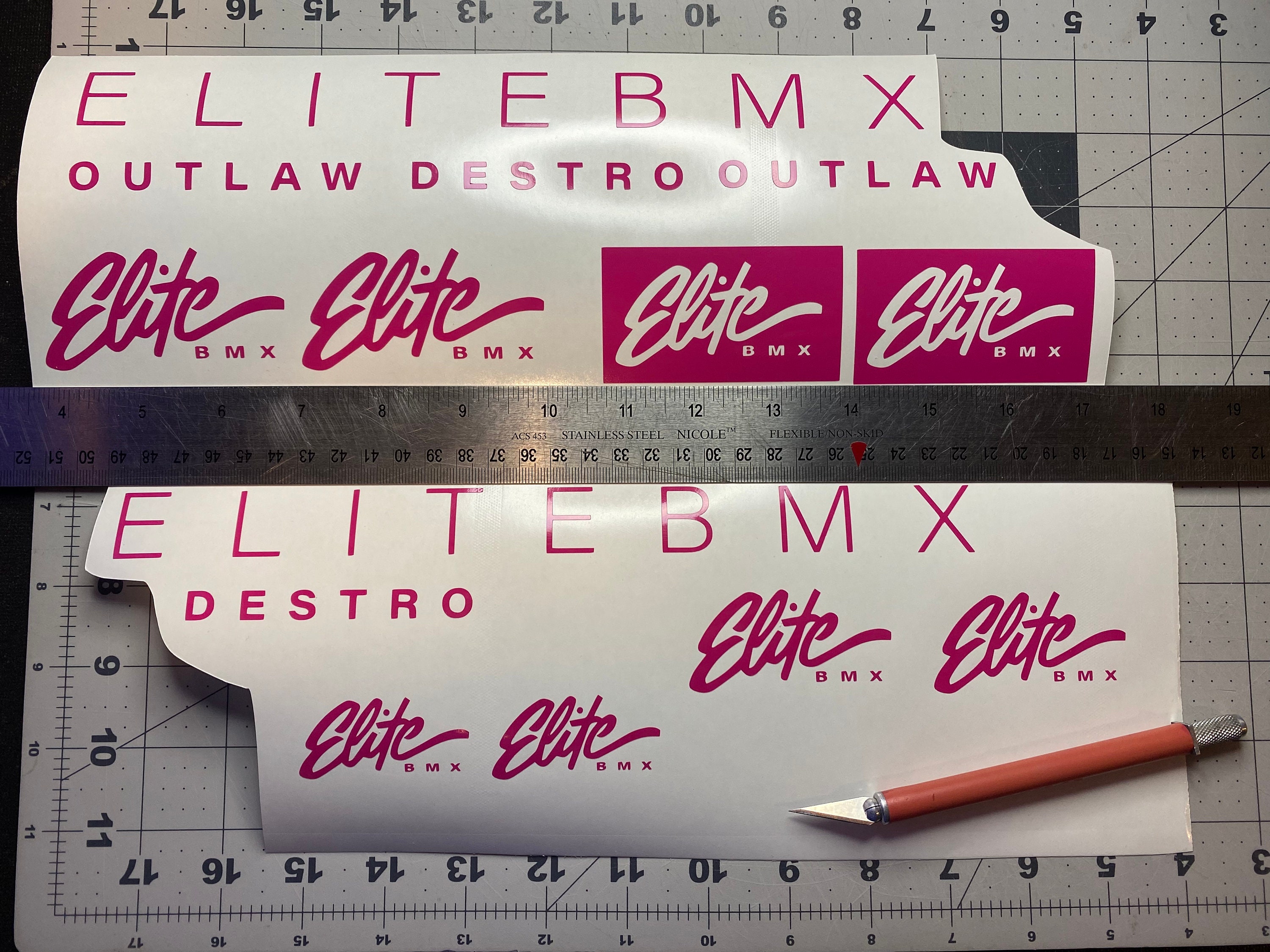 Vintage bmx stickers - Etsy 日本