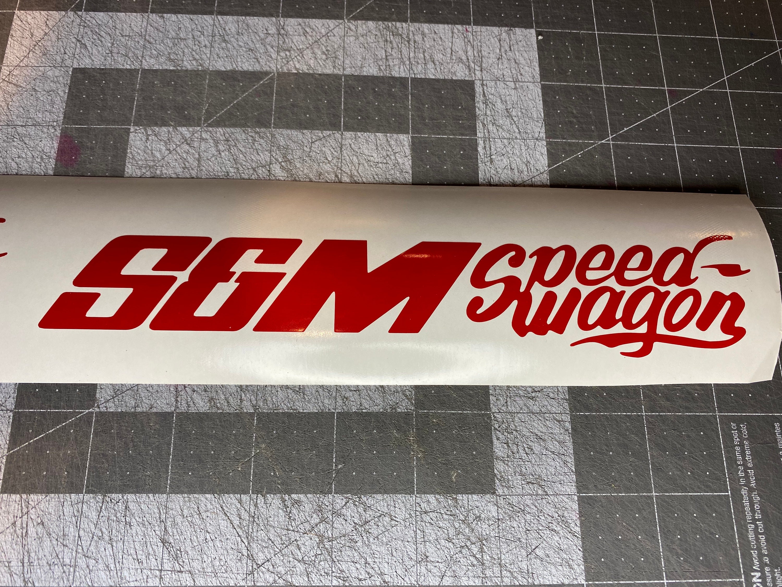 S/&M Speedwagon Frame Decal Set with Fork Decals