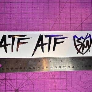 S&M ATF Frame Decal Set