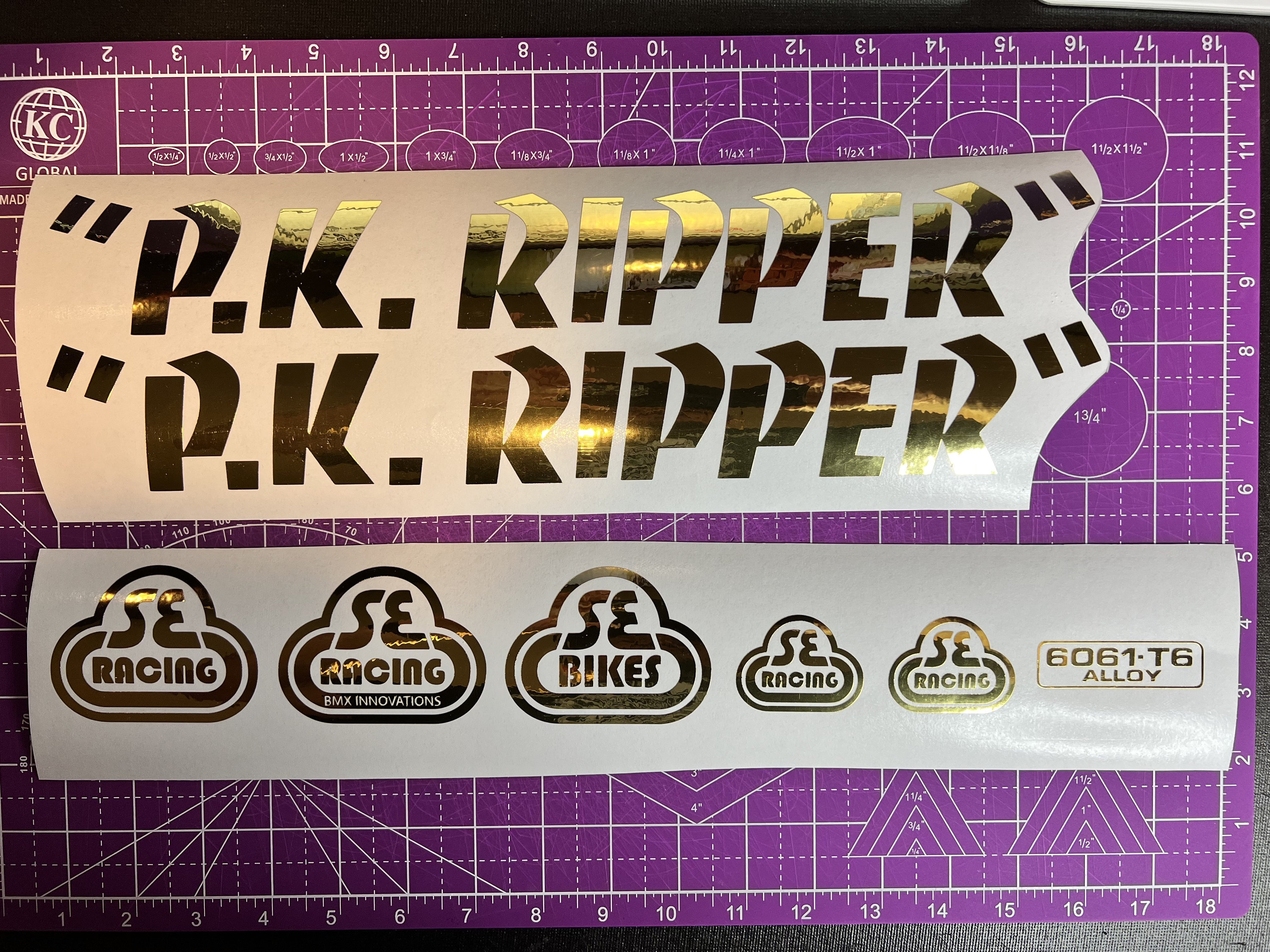 SE Bikes Pk Ripper Decal Set