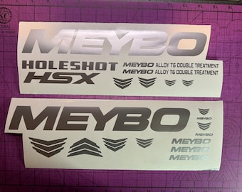 Conjunto de calcomanías Meybo personalizadas