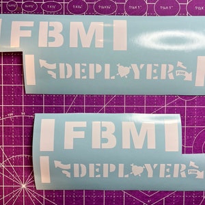 FBM Deployer Frame Decal Set