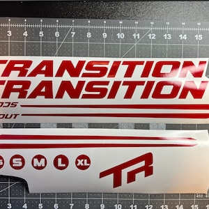 Zestaw naklejek na ramkę Transition Scout