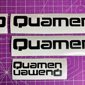 Quamen Clad G3 Frame Decal Set