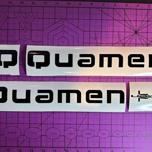 Quamen Frame Decal Set