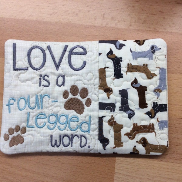 Mug Rug Applique Etsy