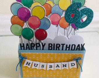 Personalised Pop Up Birthday Card