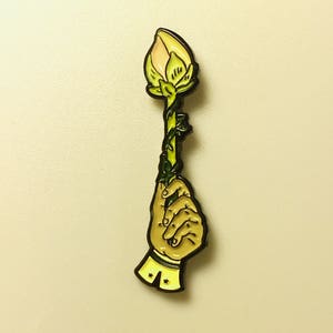 As de Tarot Ace de baguettes de sourcier Enamel Pin