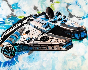 Millennium Falcon Art Print