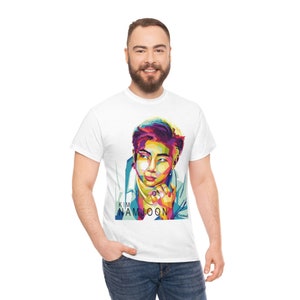 BTS Shirt | Bunte Gesichter Kim Namjoon
