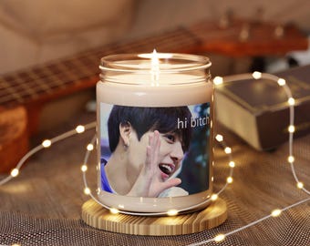 Vela de K-pop / Vela de soja perfumada Hi B*tch