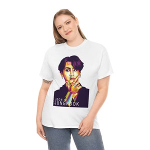 BTS Shirt | Colorful Faces Jeon Jungkook (Jungkook)