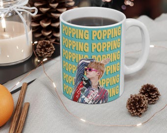 K-pop-mugg | Popping-keramisk mugg 33 cl
