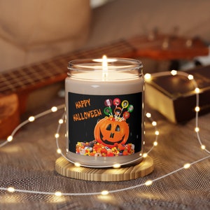 Vela BTS | Vela de soja com aroma de doces de Halloween
