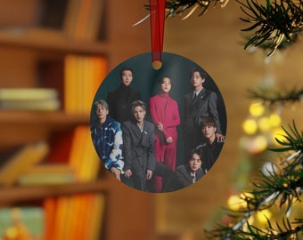 BTS GQ Magazine | Christmas Holiday Metal Ornaments