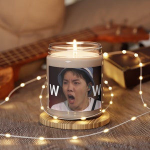 Vela BTS | Vela de soja perfumada j-hope Wow