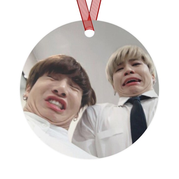 BTS Ornament Jimin Jungkook Funny Face Christmas Holiday - Etsy Finland BTS Ornament Jimin Jungkook Funny Face Christmas Holiday - Etsy Finland