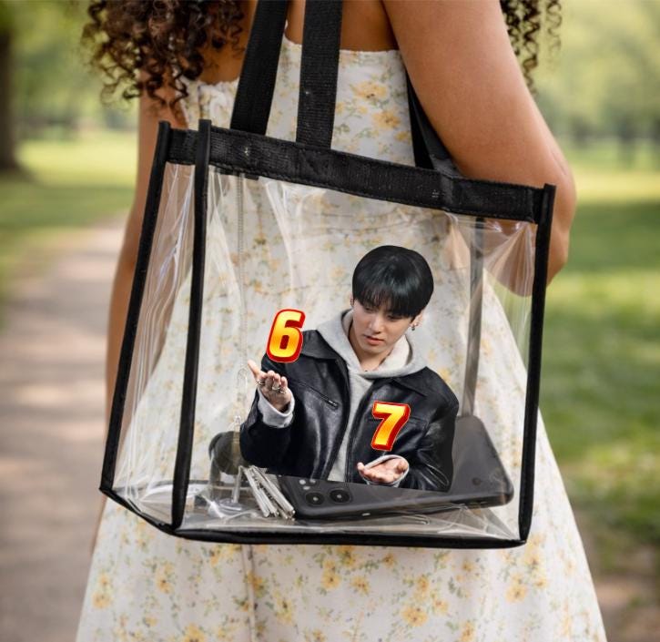 Bts Clear Bags - Etsy - Page 3