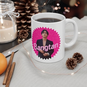 BTS Mug | V Doll Ceramic Mug 11oz