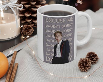 Tazza K-pop / Tazza in ceramica Daddy JM da 325 ml