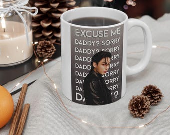 Tazza K-pop / Tazza in ceramica Daddy Jungkook da 11 once