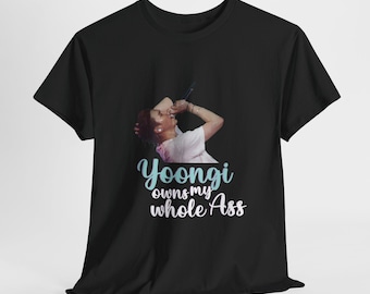 Camiseta de K-pop / Camiseta "Suga es el dueño"