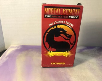 mortal kombat the journey begins vhs