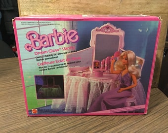barbie dream glow bed